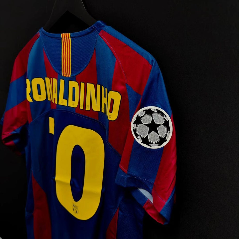 Ronaldinho 10 Barcelona 2006 Final - Calidad premium