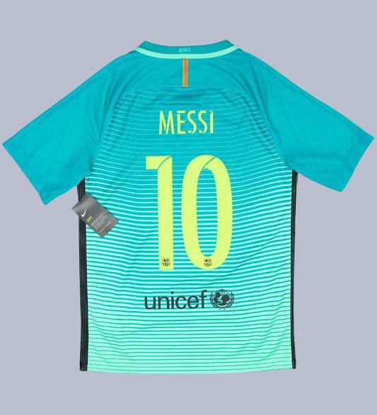Messi Barcelona 16-17 tercer equipacion - Calidad premium
