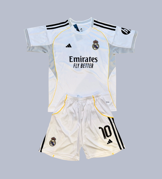 Real Madrid 25-26 local para niño (Short + Playera)