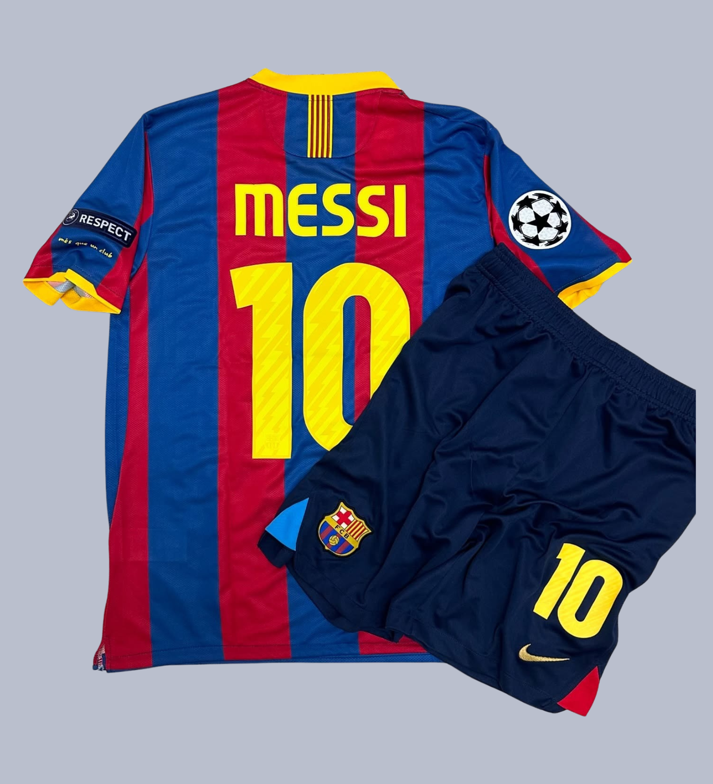Messi Barcelona 11-12 para niño (Short + Playera)