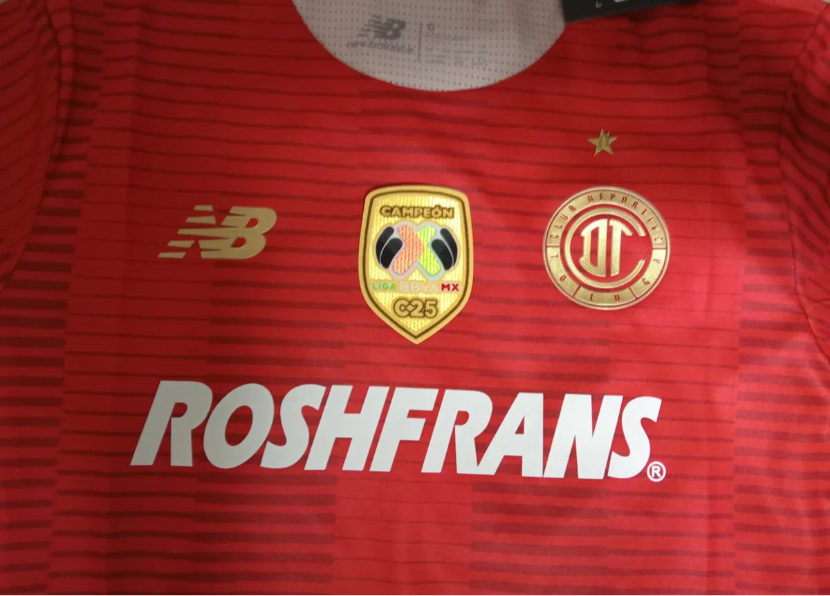 Toluca 25-26 Local - Calidad premium