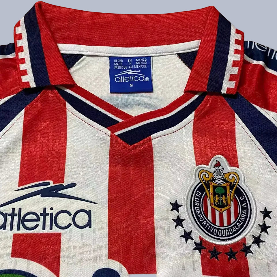 Chivas (Guadalajara) 99-00 manga larga - Calidad premium