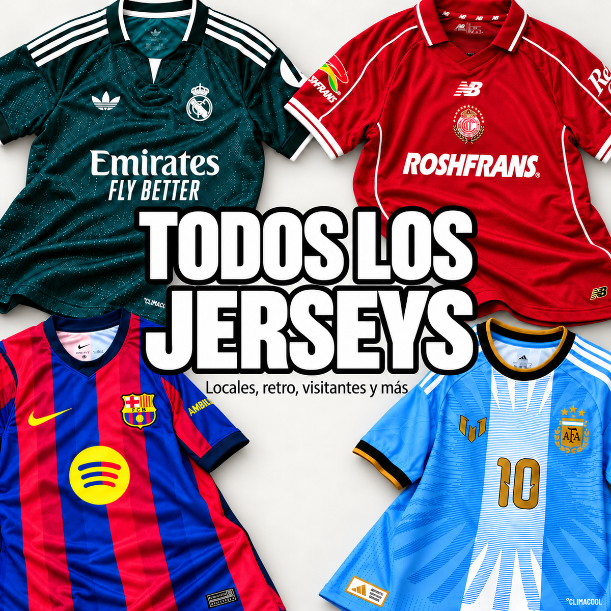 TODOS LOS JERSEYS
