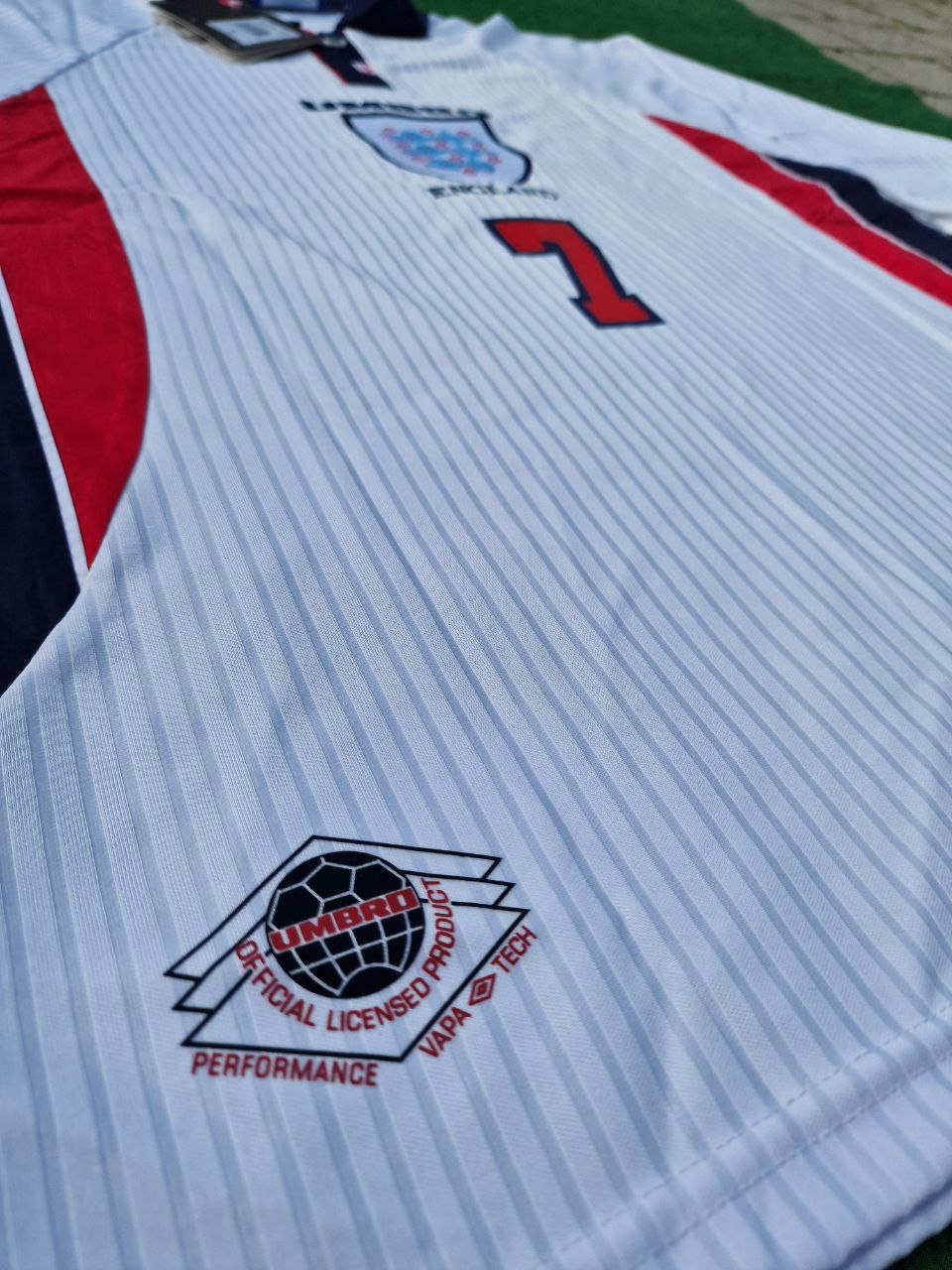 Beckham Inglaterra 98-99 - Calidad Premium