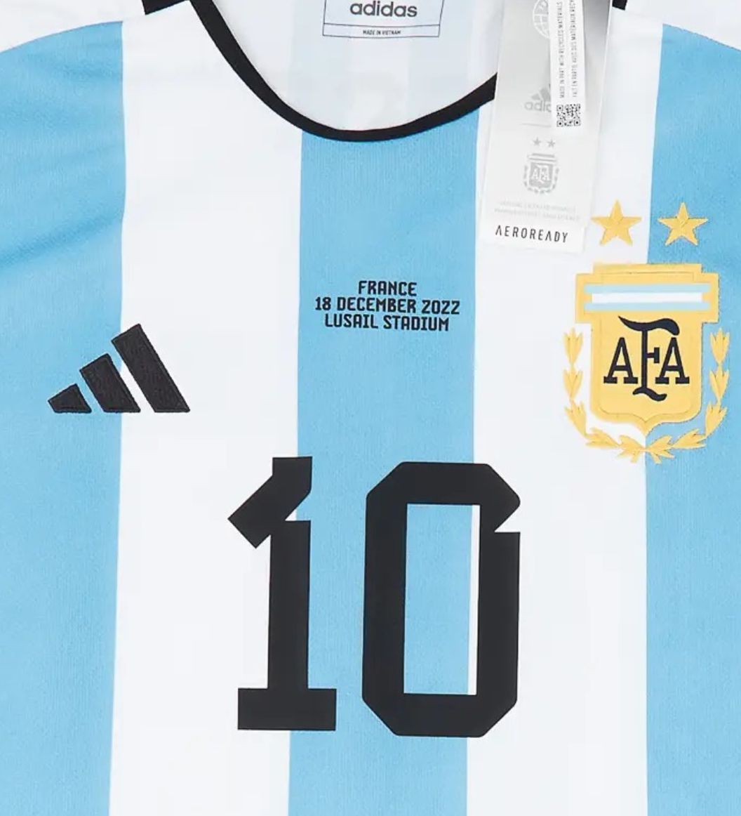 Messi Argentina 22-23 Final vs Francia - Calidad premium