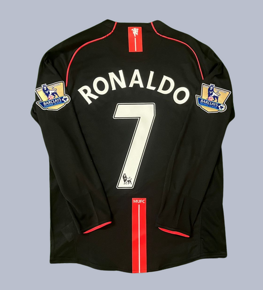 Cristiano Ronaldo Manchester united 2008 negra - Calidad premium