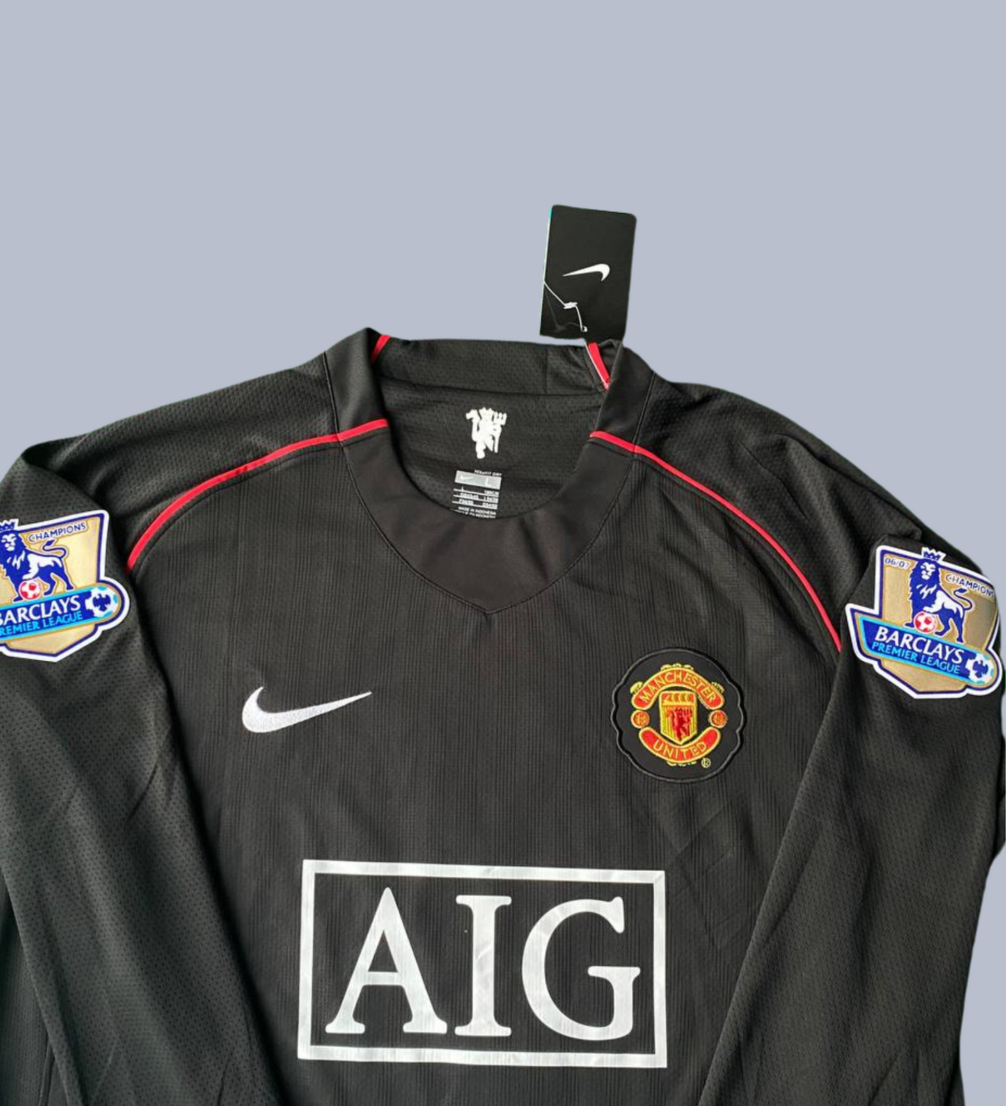 Cristiano Ronaldo Manchester united 2008 negra - Calidad premium