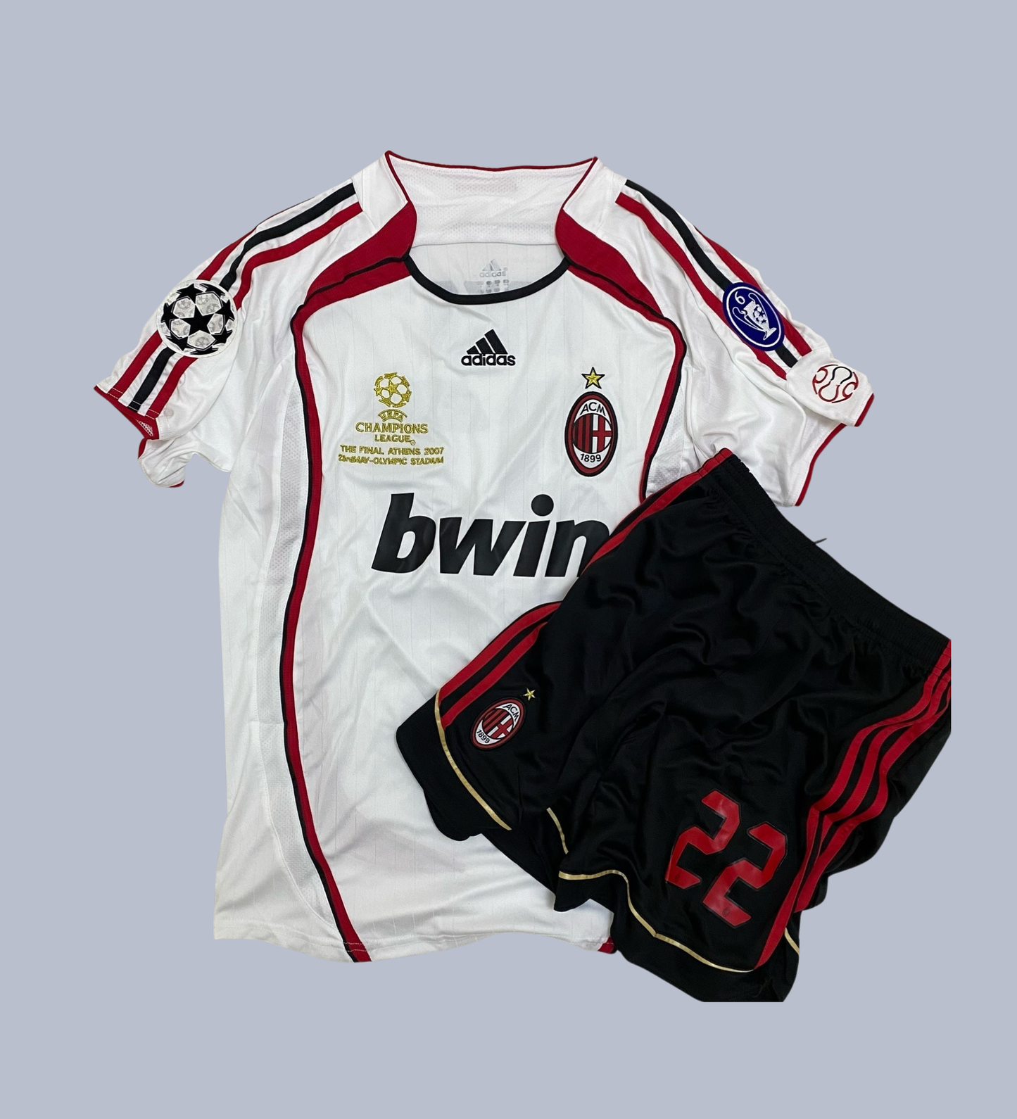 Kaká AC MILAN 2006 Final para niño (Short + Playera)