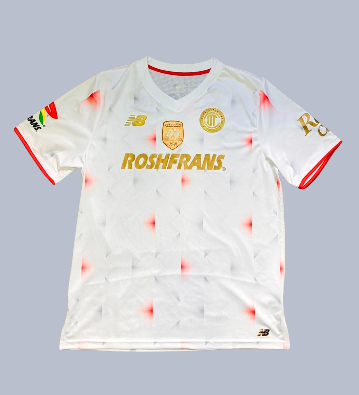 Toluca 25-26 Visitante - Calidad premium