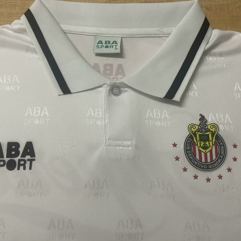 Chivas (Guadalajara) 94-95 visitante manga larga - Calidad premium